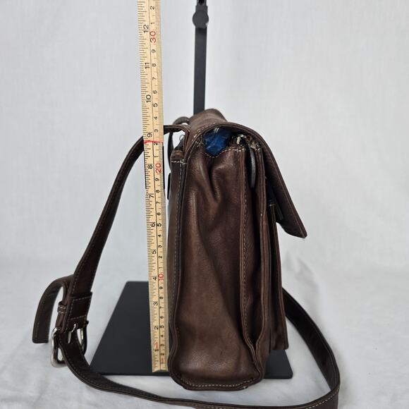 Fossil Vintage Leather Crossbody Brown #75082 - Picture 13 of 16